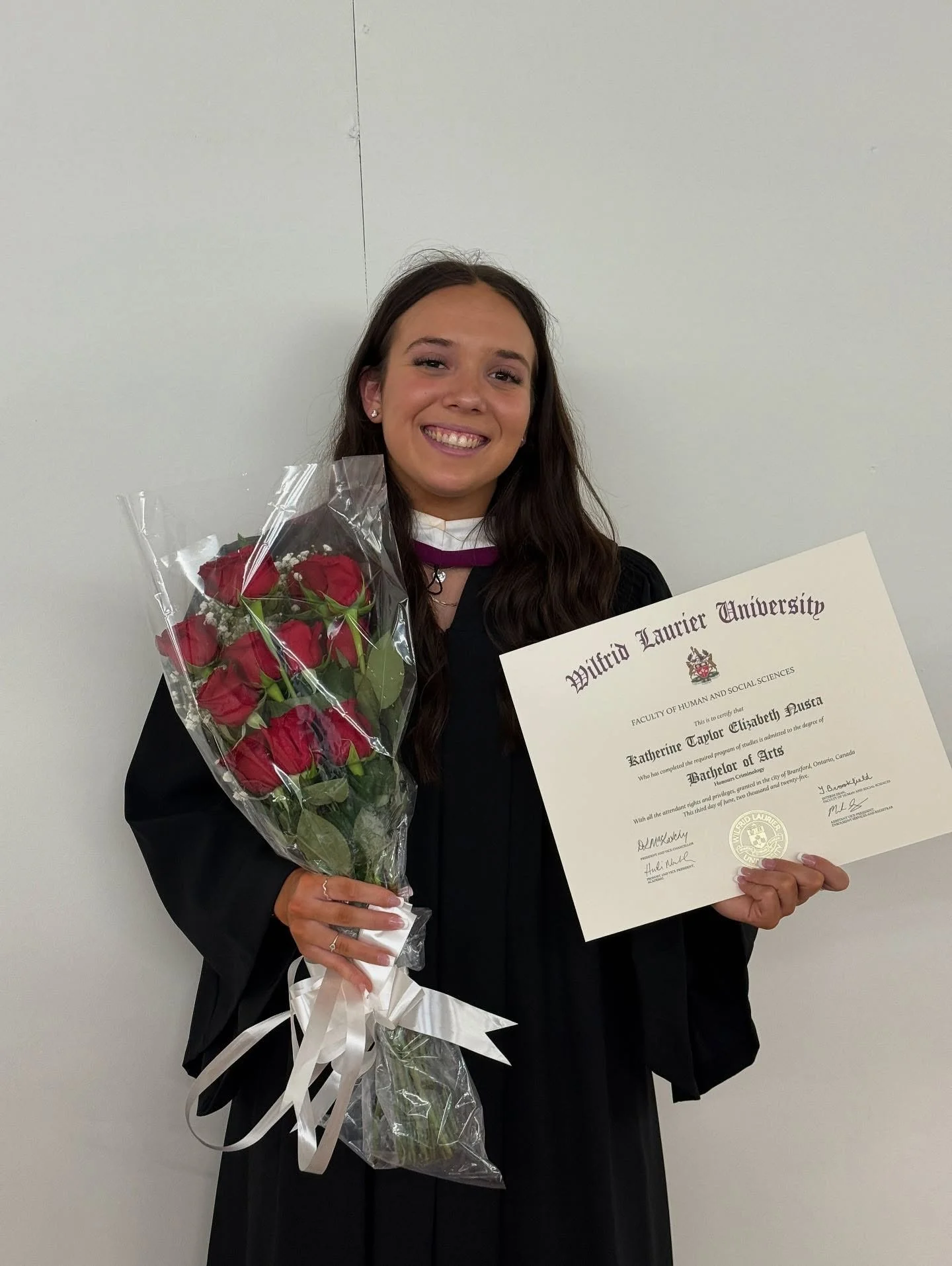 Happy graduation to my beautiful daughter Katie!! 🎓

I&rsquo;m so proud of everything you&rsquo;ve accomplished - Police Foundations at Conestoga College and now Honours B.A. in Criminology at Wilfrid Laurier University. I can&rsquo;t wait for your 