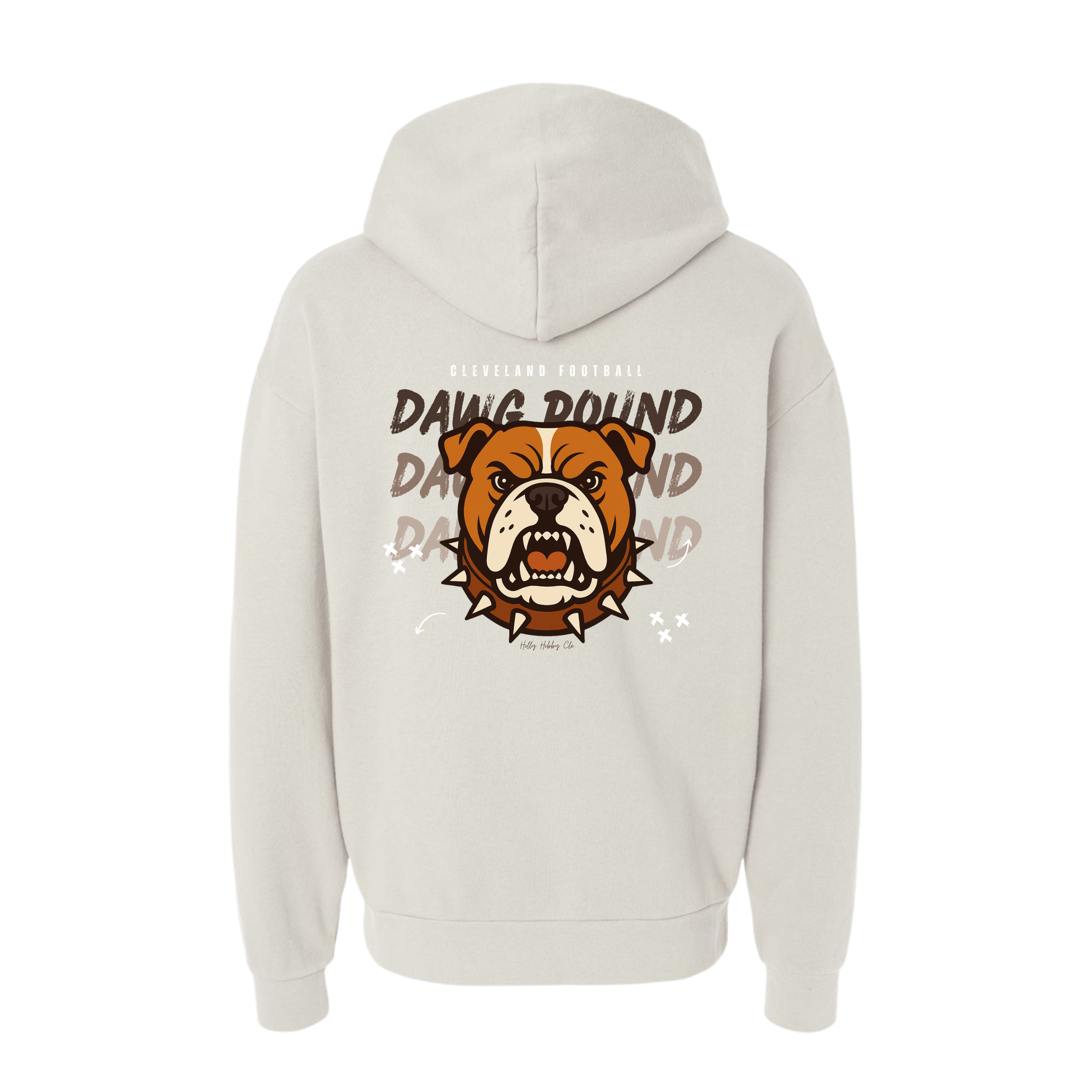 Cleveland Football Dawg Pound Hoodie Back.png