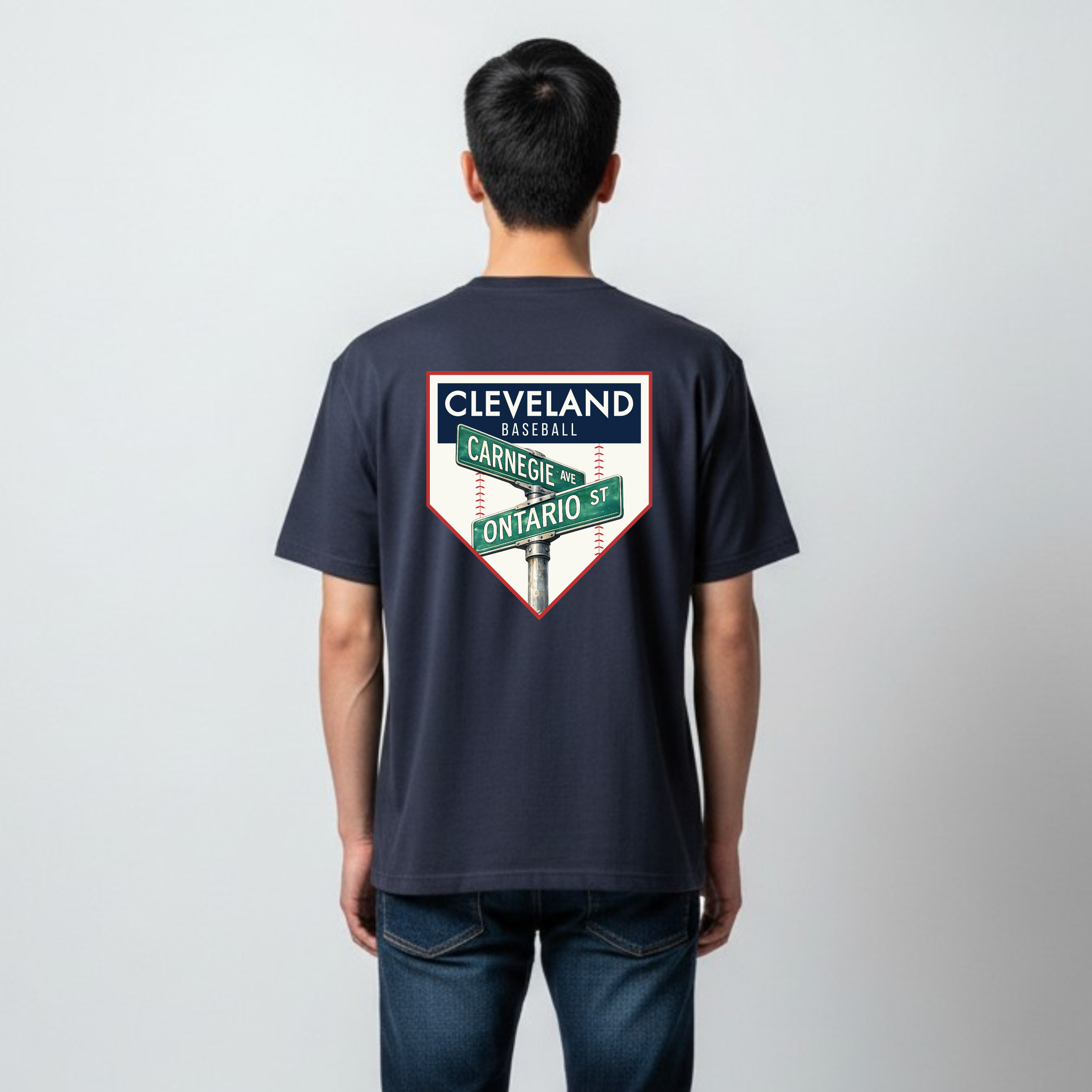 Carnegie & Ontario Cleveland Baseball Tee Model.png