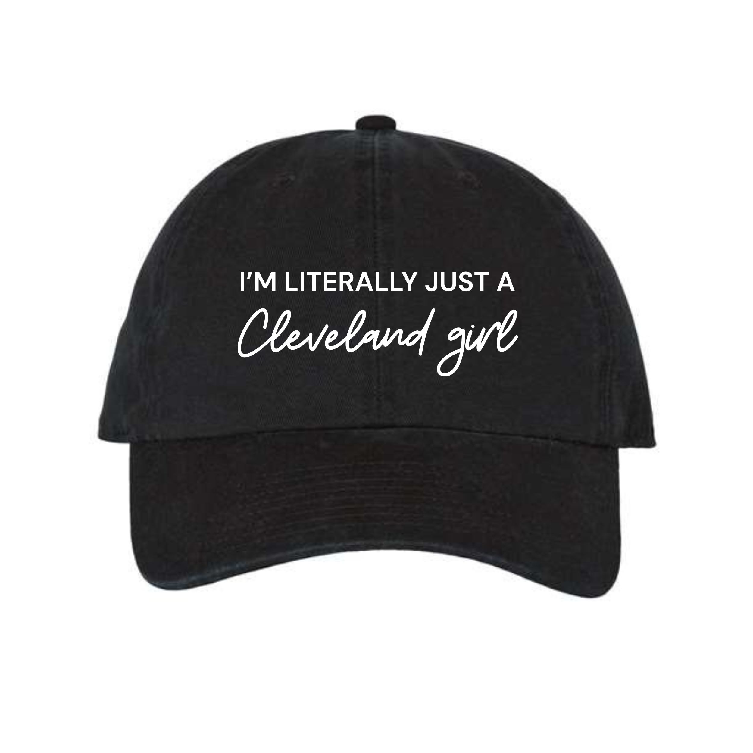 Literally Just A Cle Girl Hat Front.png