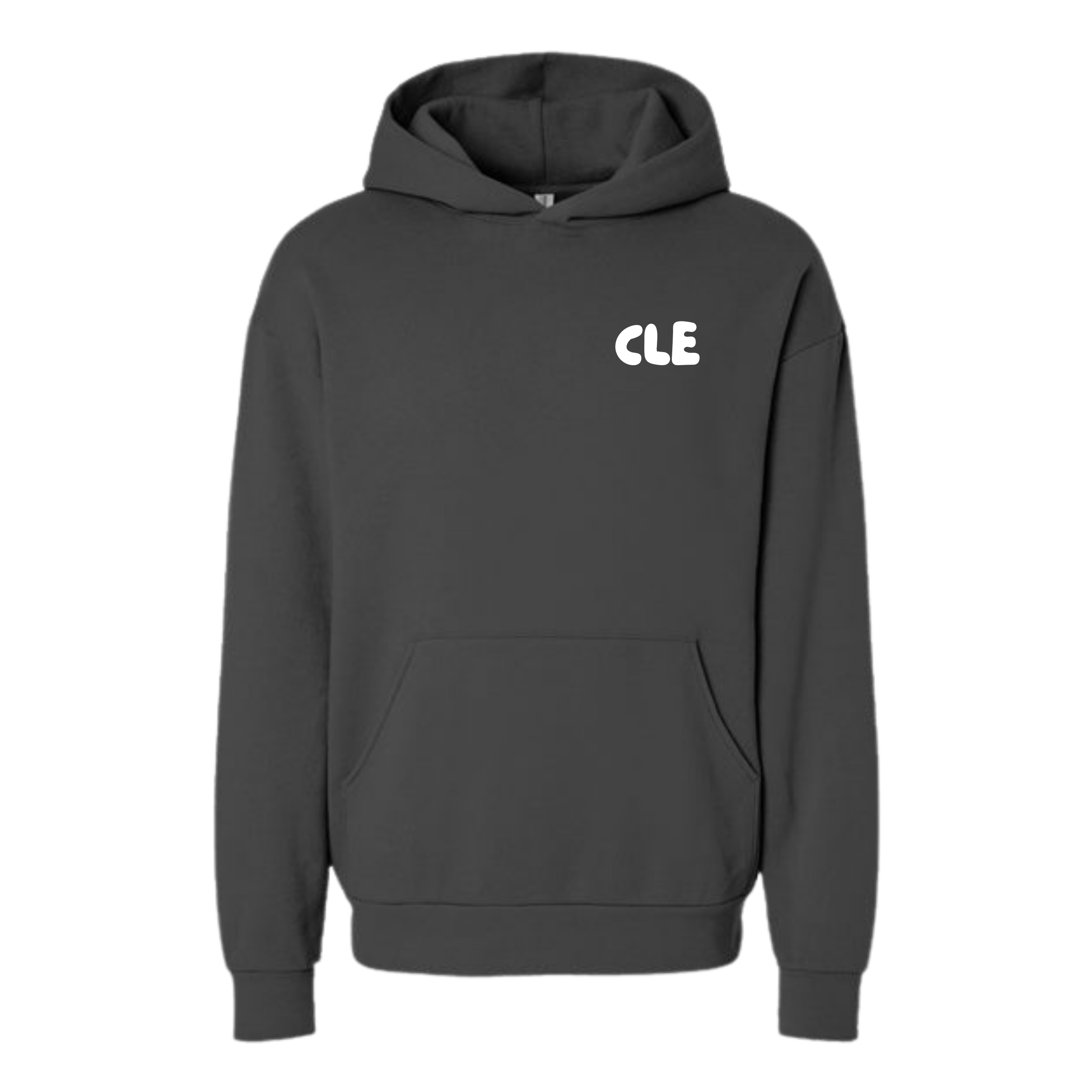 Cle Rocks Hoodie Black Front.png