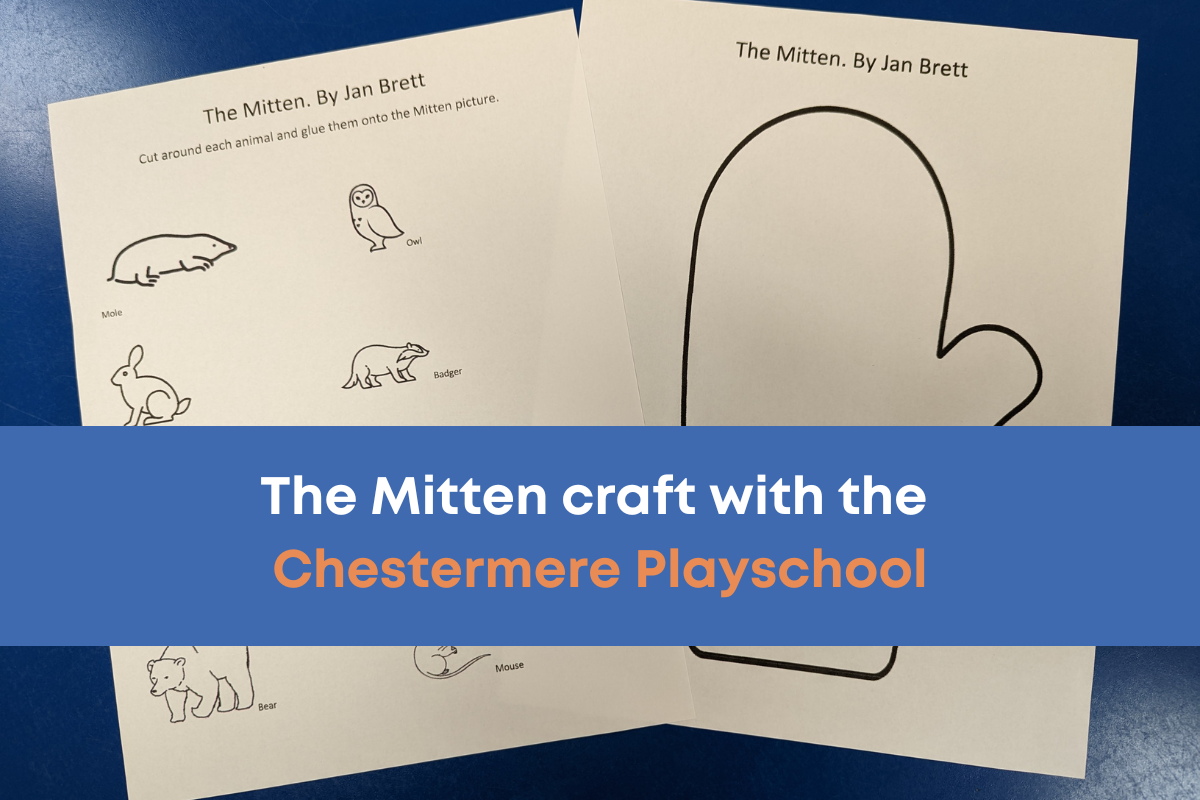 Winter Learning at Chestermere Playschool: The Mitten by Jan Brett