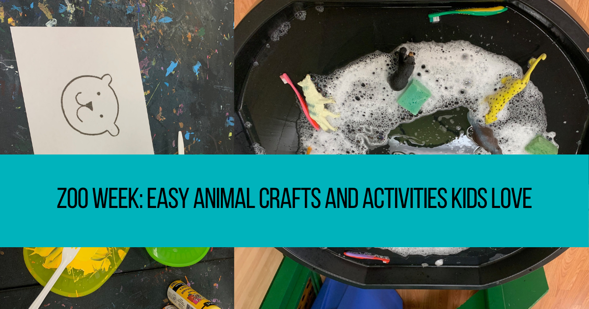 Zoo Week: Easy Animal Crafts and Activities Kids Love
