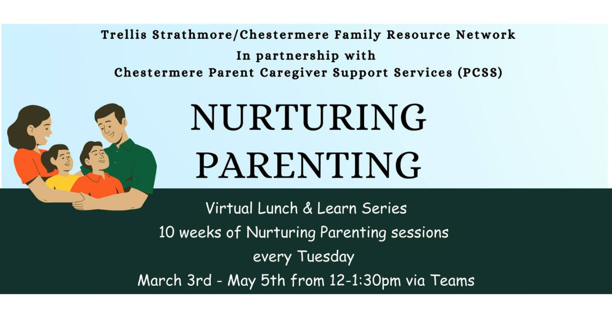Nurturing Parenting Virtual Lunch &amp; Learn Series Starts March 3