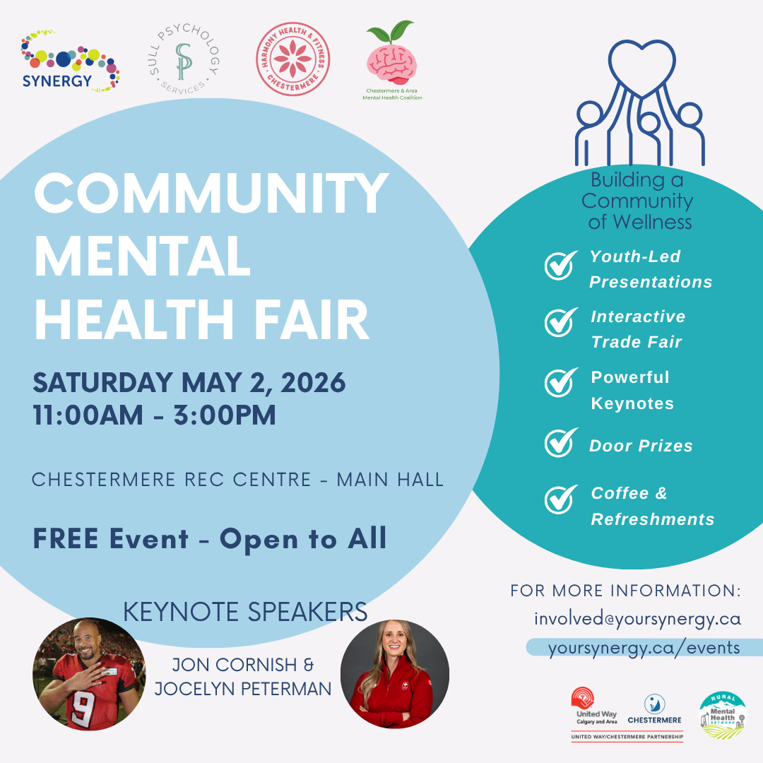 Community Mental Health Fair Coming to Chestermere This May