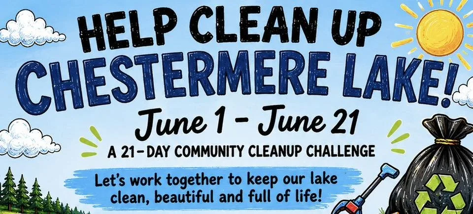 Grade 6 Student Encourages Residents to Help Clean Up Chestermere Lake