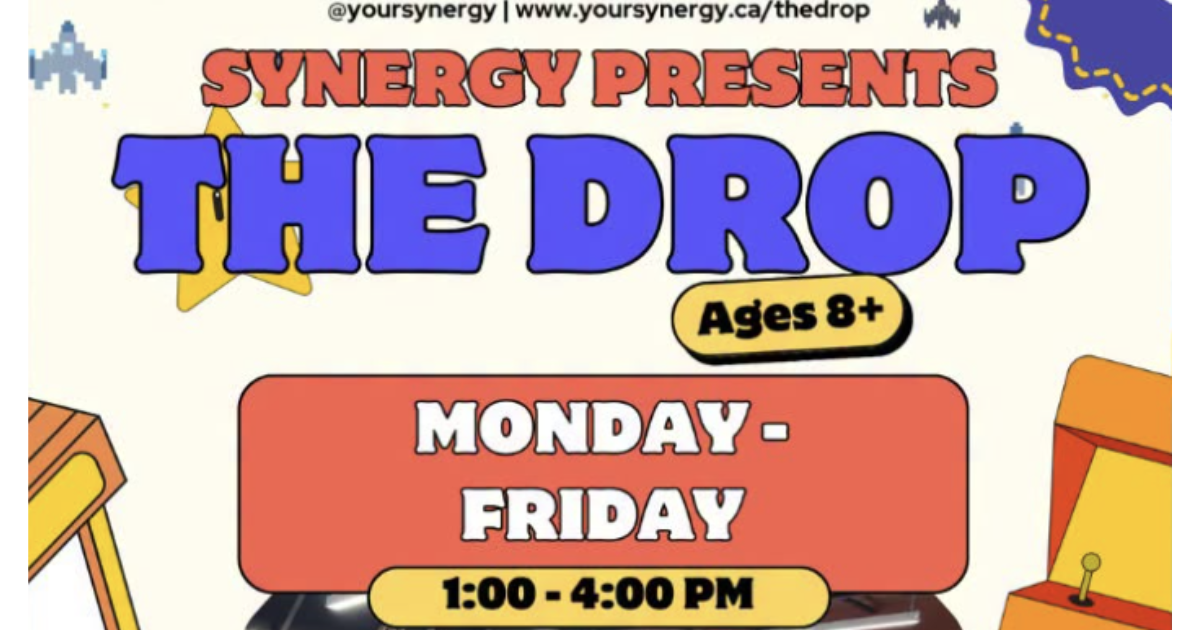 Need a Place for Your Tween or Teen This Summer? Check Out The Drop at Chestermere Rec Centre