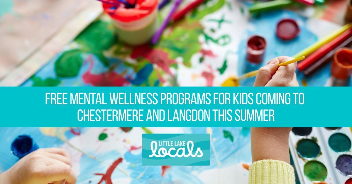 Free Mental Wellness Programs for Kids Coming to Chestermere and Langdon This Summer
