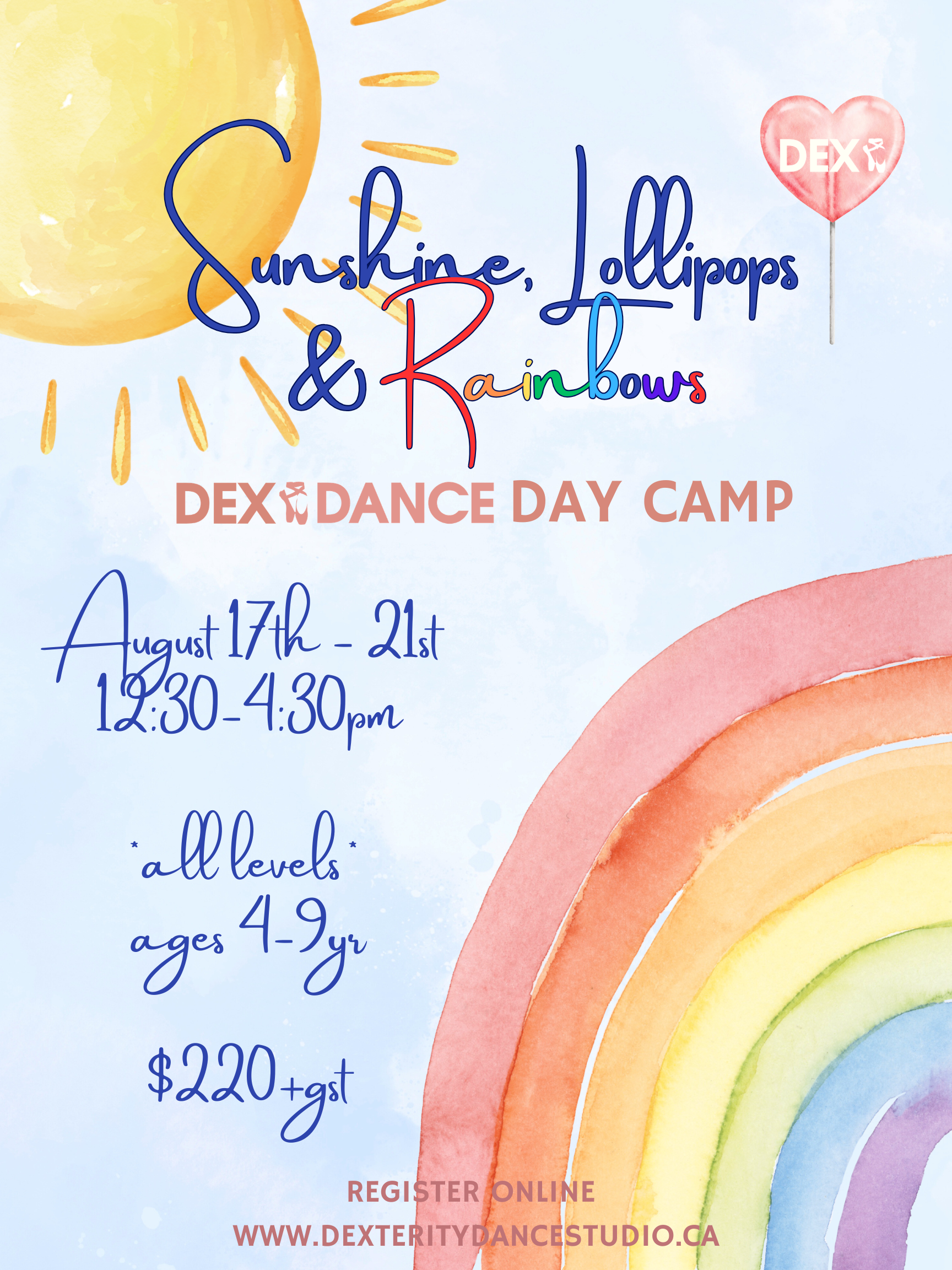 Dexterity Dance Studio Sumer Camp