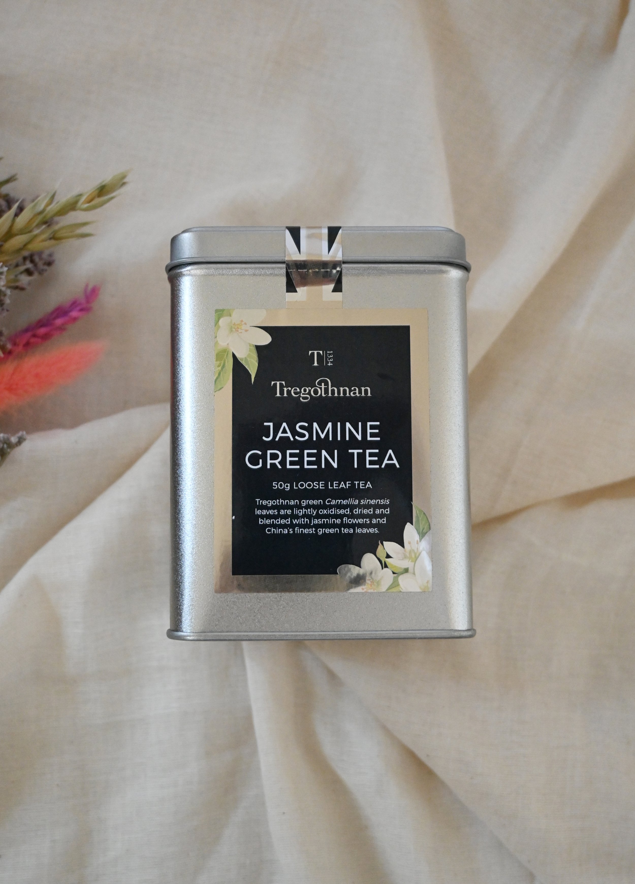 Jasmine Green Tea - 50g Loose - Grown in Cornwall.jpg