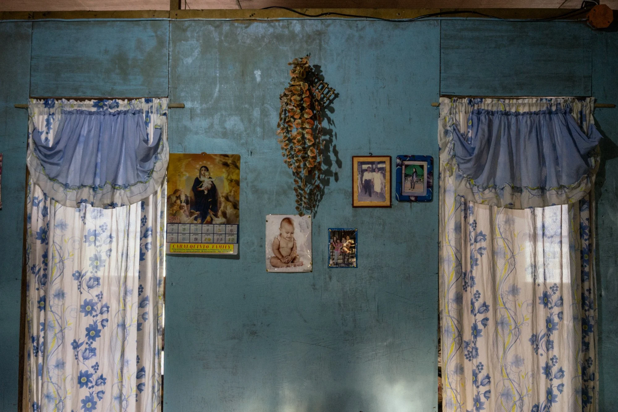 The house in the Visayas that Jojo, a Filipina woman, built with the money she earned working as a sex worker in Angeles. 