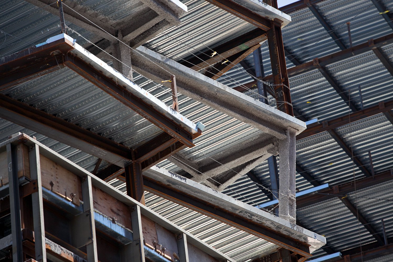 Heavy machinery is pictured in Boston’s Seaport District on June 6, 2016. 