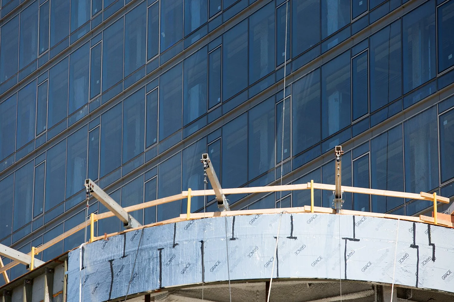 New construction is pictured in Boston’s Seaport District on June 6, 2016. 