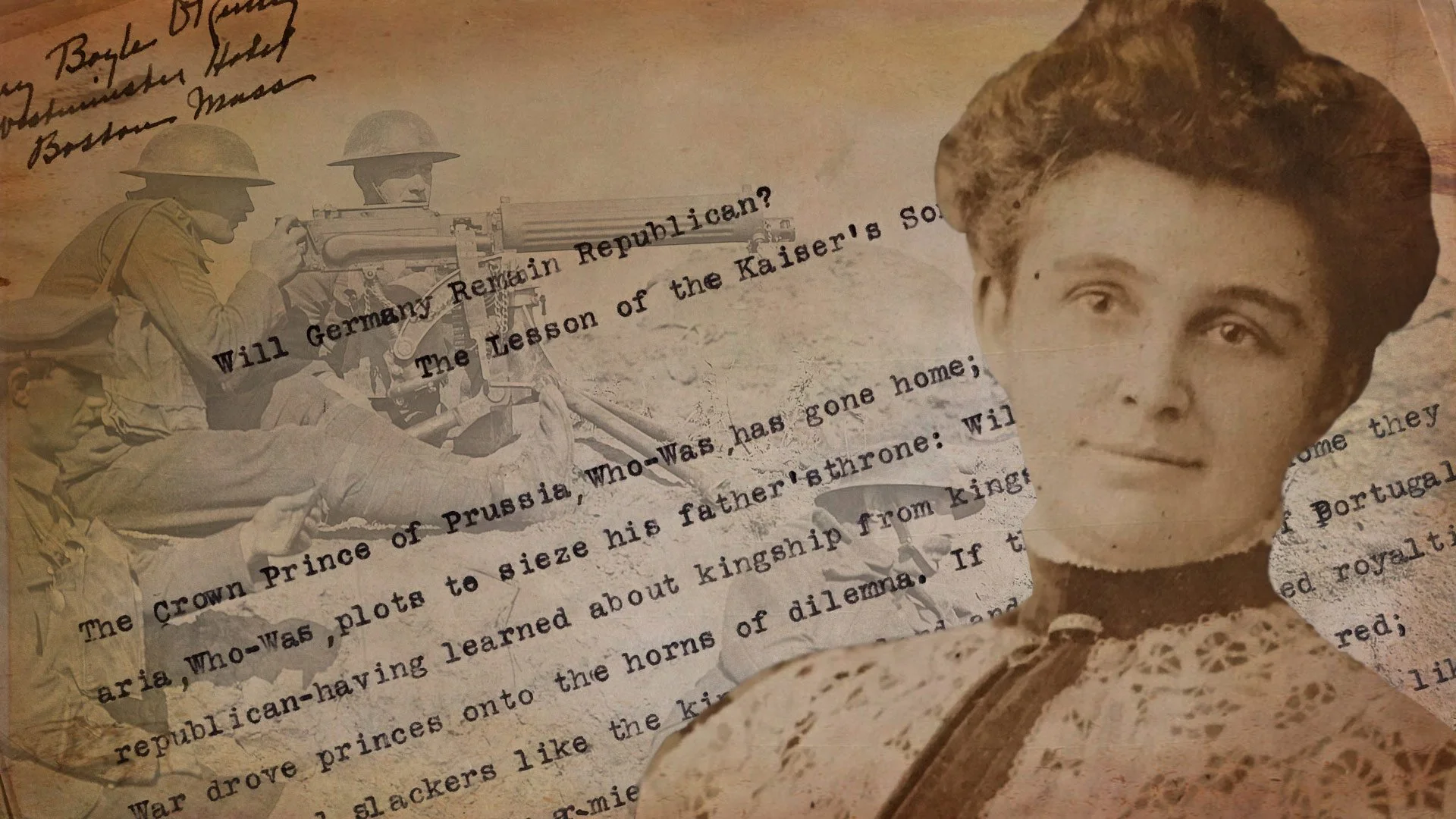 The correspondent who exposed the “fake news” of World War One