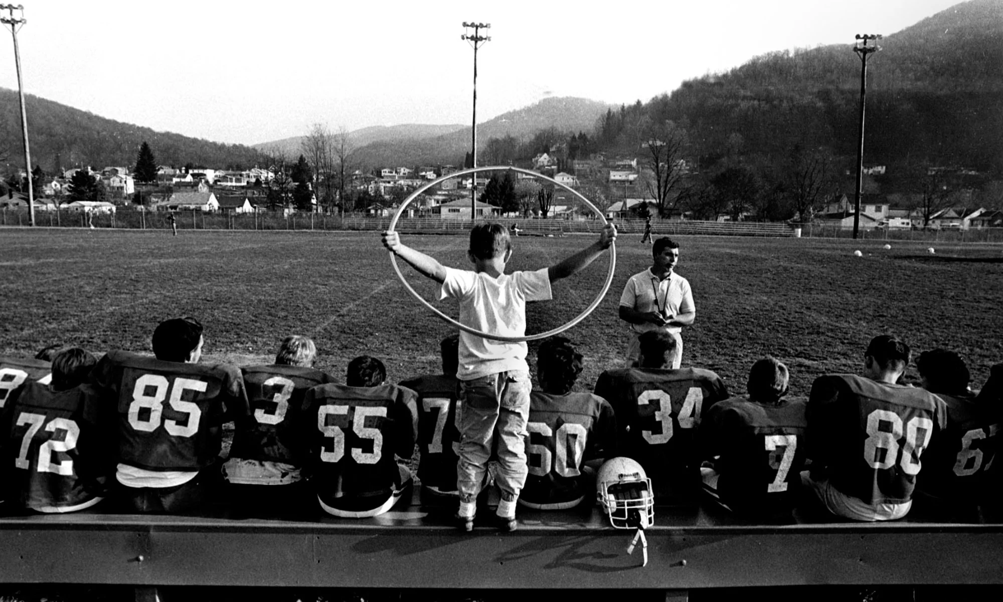“Single ‘A’ Football, Nicholas County.” (Photo by F. Brian Ferguson/GroundTruth)