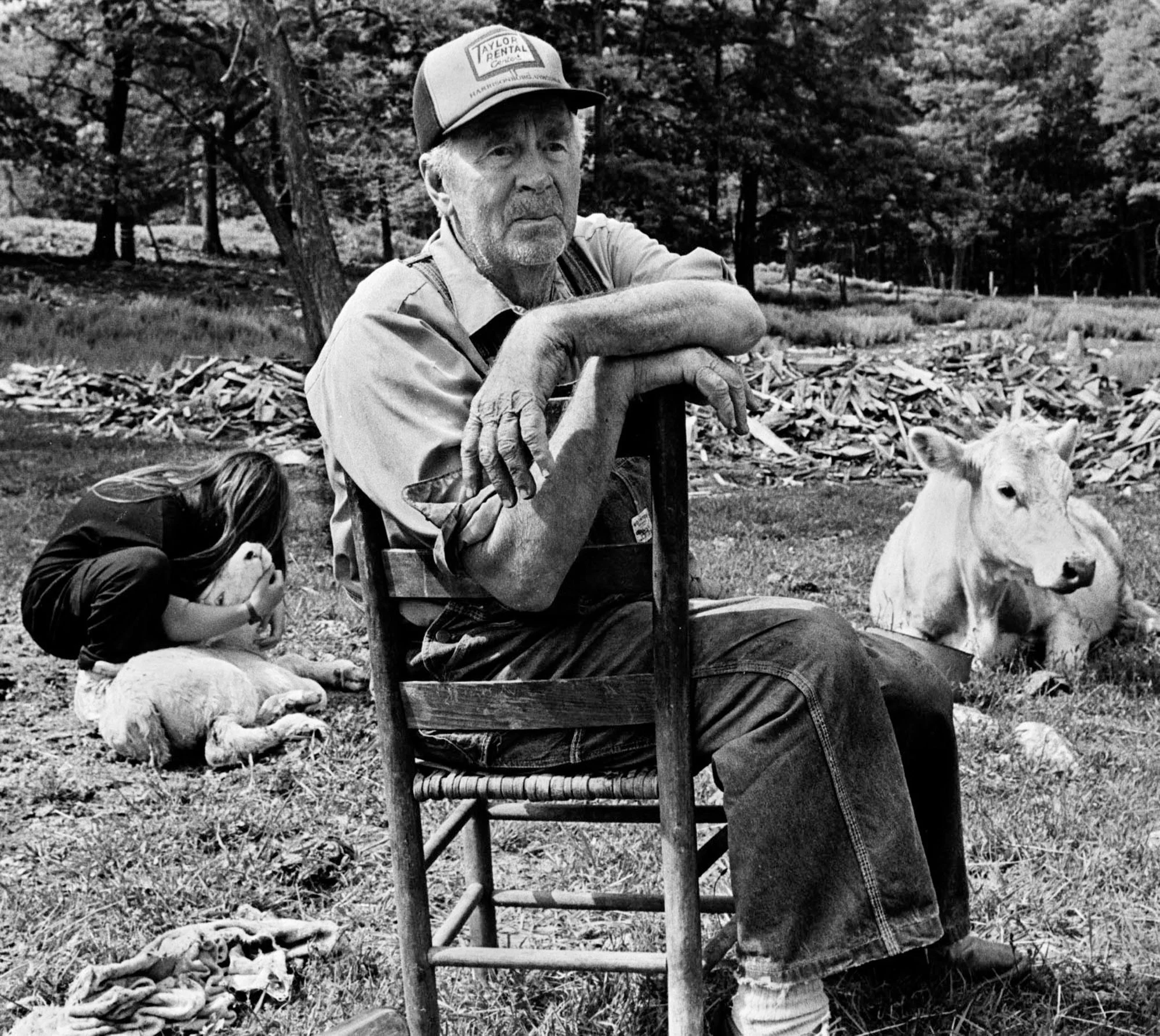 “Calf Birthing, Pendleton County.” (Photo by F. Brian Ferguson/GroundTruth)