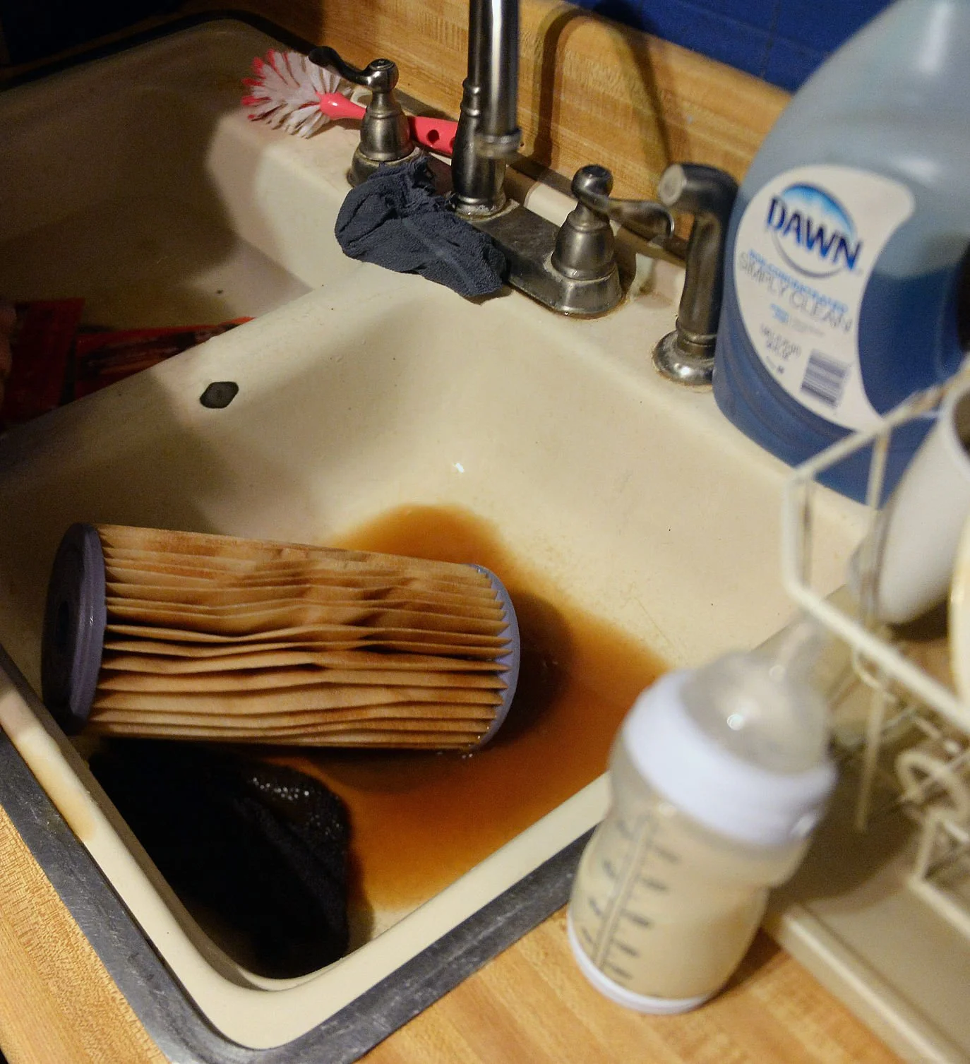 ‘What color will the water be?’