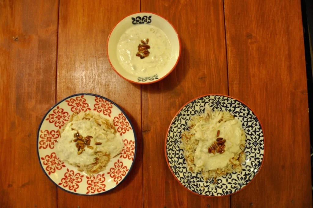 Recipe: Shakriyyeh (Chicken with rice and yogurt)