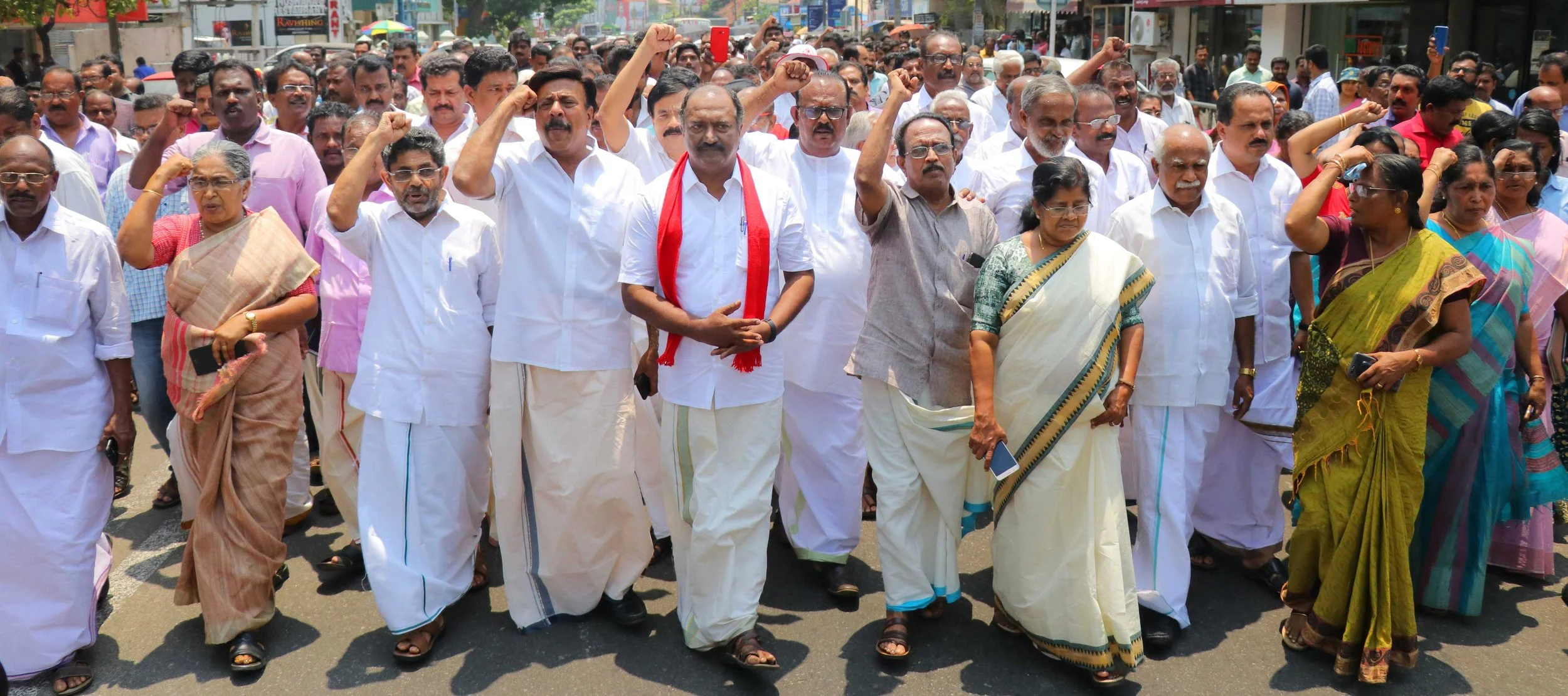  KN Balagopal , Left Democratic Front (LDF) candidate in Kollam Lok 