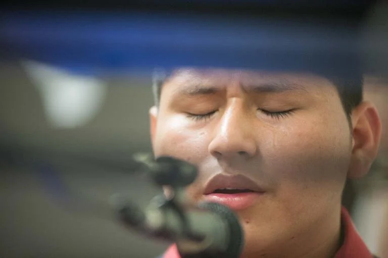 The 14-year-old music prodigy who left his home in Guatemala for Los Angeles