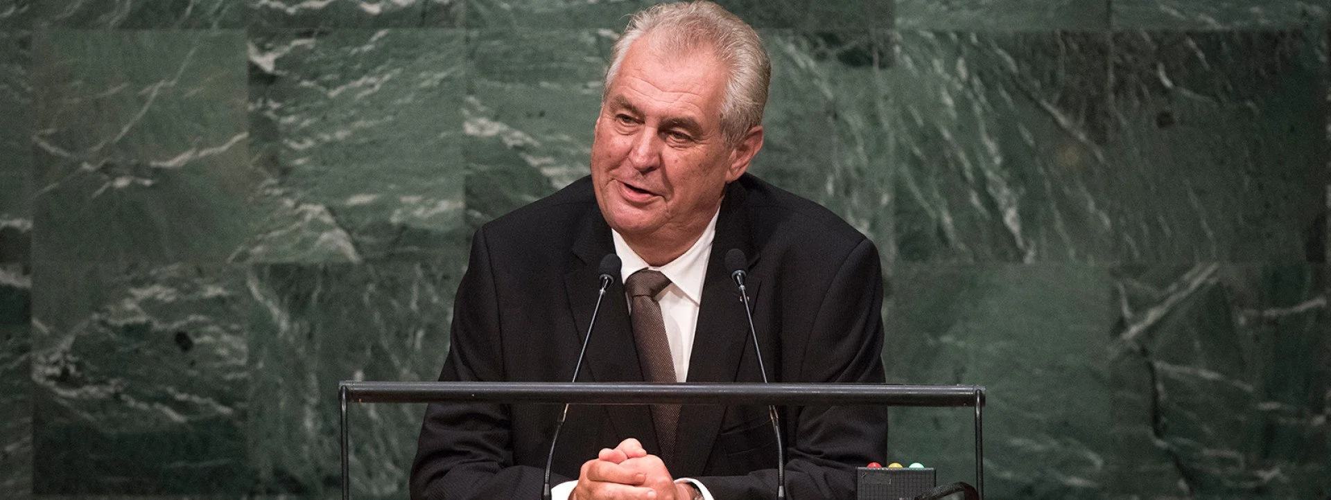 The Czech Republic’s president is a self-proclaimed ‘Donald Trump’