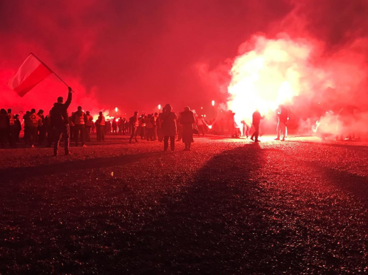 In Warsaw, Trump’s upcoming presidency deepens divisions
