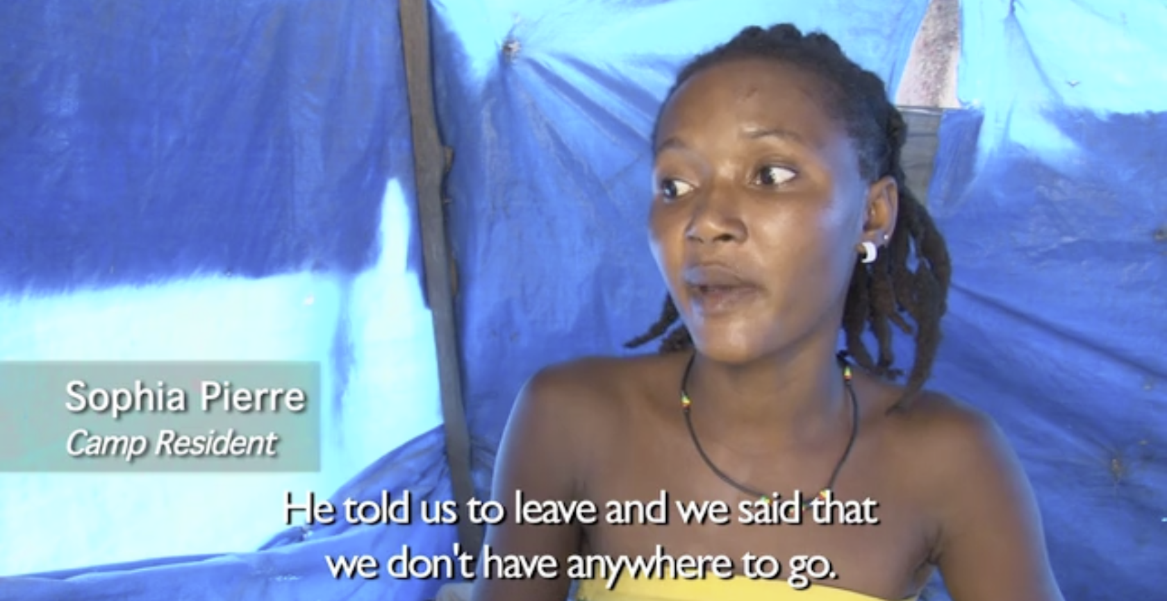Tent camp evictions on the rise in Haiti (VIDEO)