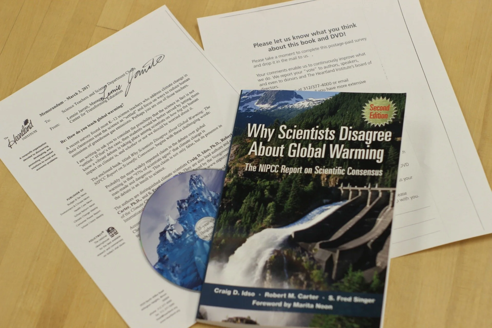 Climate change skeptic group seeks to influence 200,000 teachers