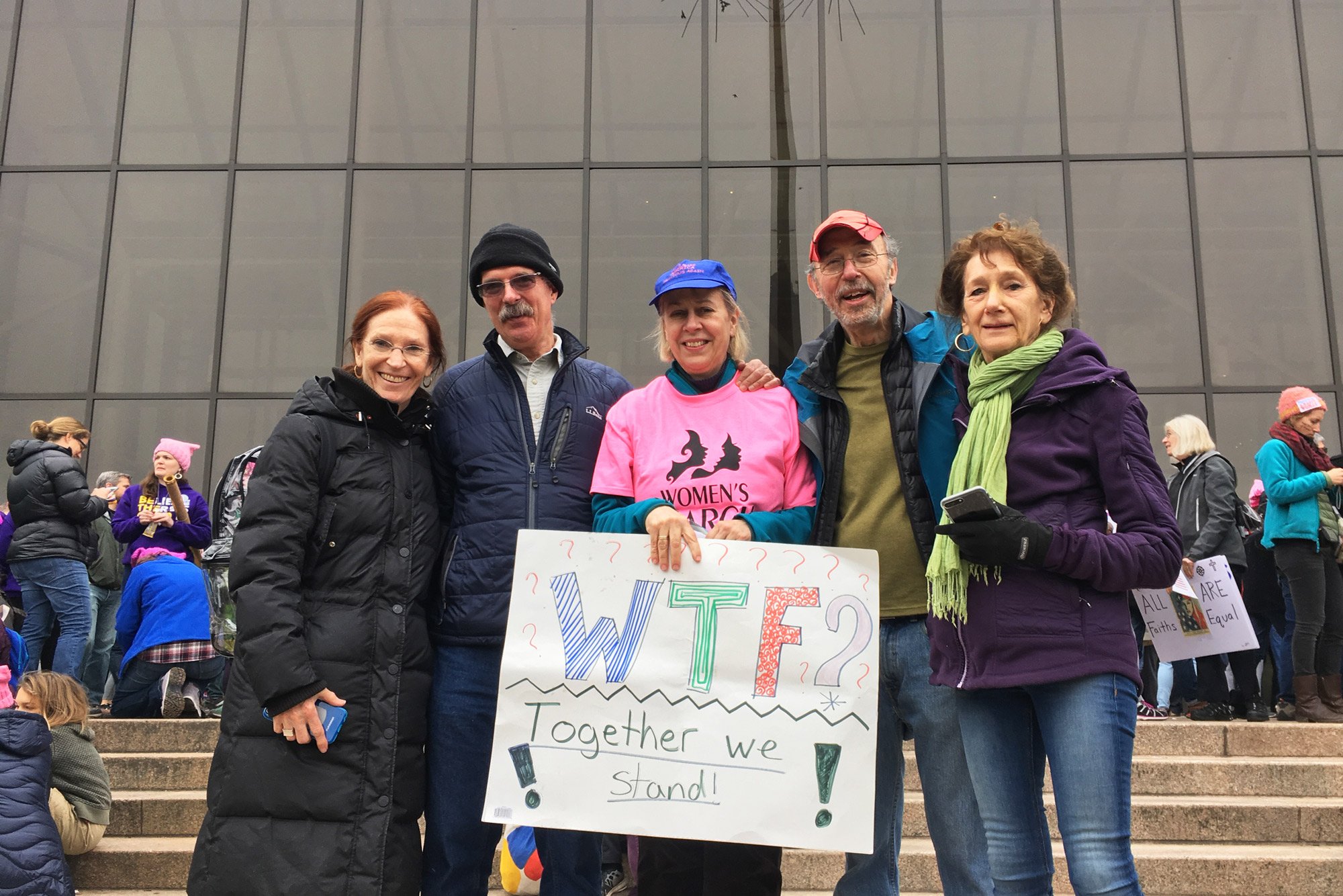 Eleanor Roosevelt’s great-granddaughter walked in the Women’s March