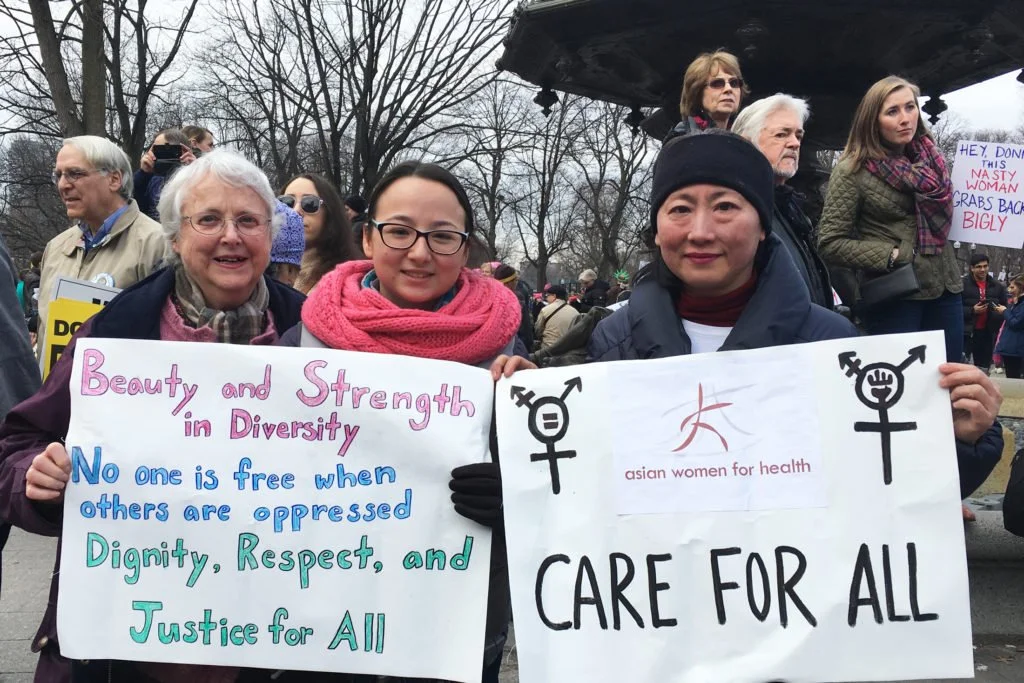 Three generations of a multiracial, Asian American family explain why they march
