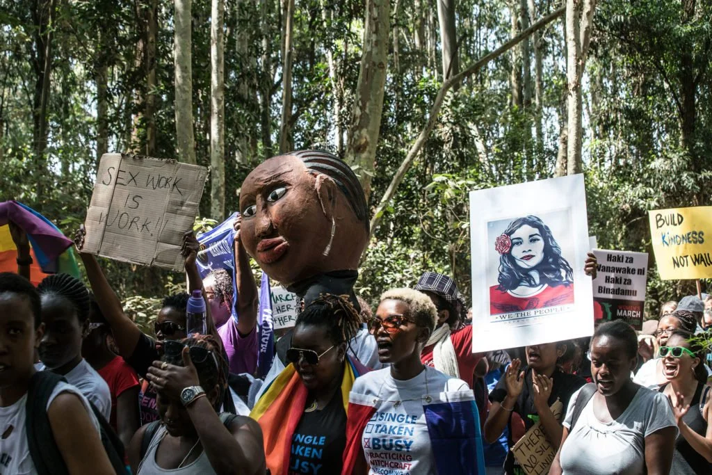 ‘Sister march’ in Nairobi draws hundreds: ‘I can’t afford to sit this out’