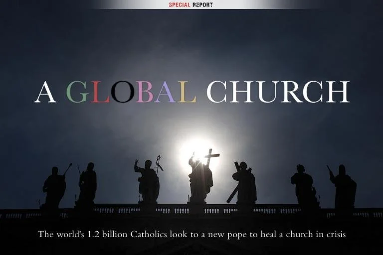 For a new pope, issues of a global church