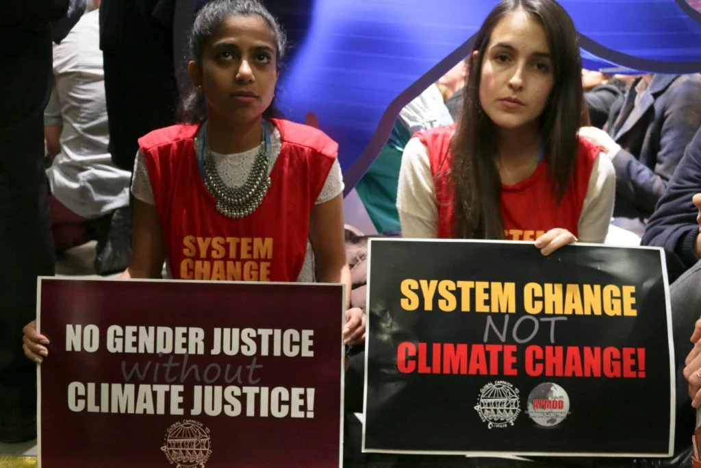 Youth Protest Draft Text of Climate Agreement