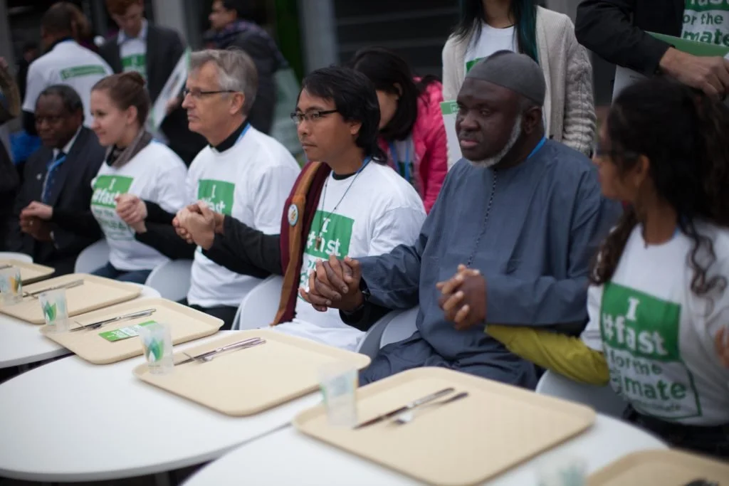 Climate activists go without food to make a point at COP21