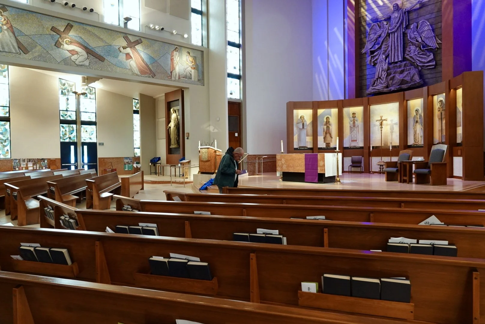 Distanced by COVID-19, a church connects with the faithful via WiFi