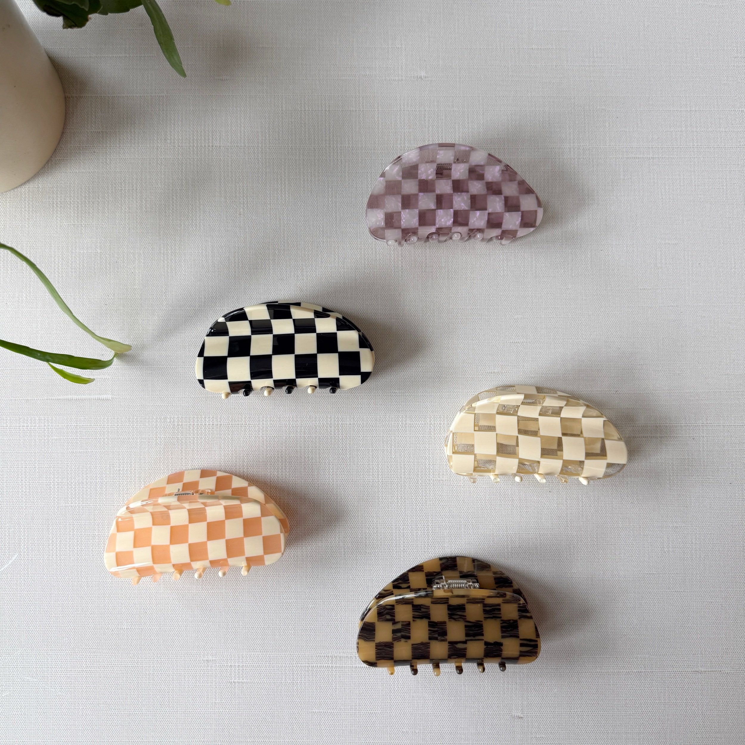 Checker Claw Clip