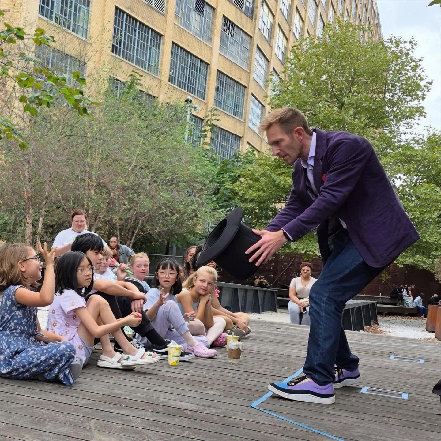 Lots of fun at @therailpark last weekend! If you&rsquo;re in Philly, go check it out! And follow @littleyogasquadphilly @sunmiballet and @phillygirlsjump