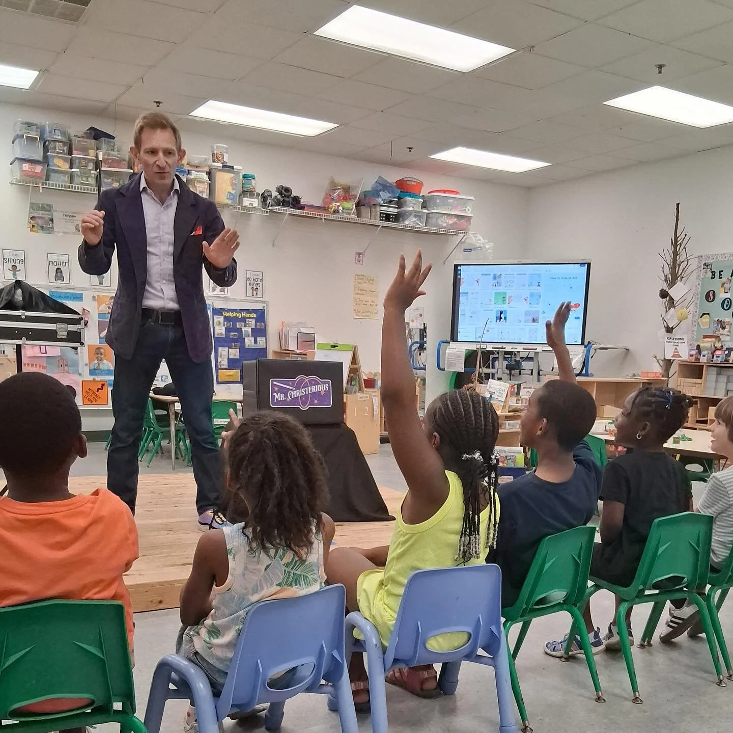 Lots of great shows in July! Thanks to everyone who allowed me to be silly in their home/school. #magic #kidsmagic #magician