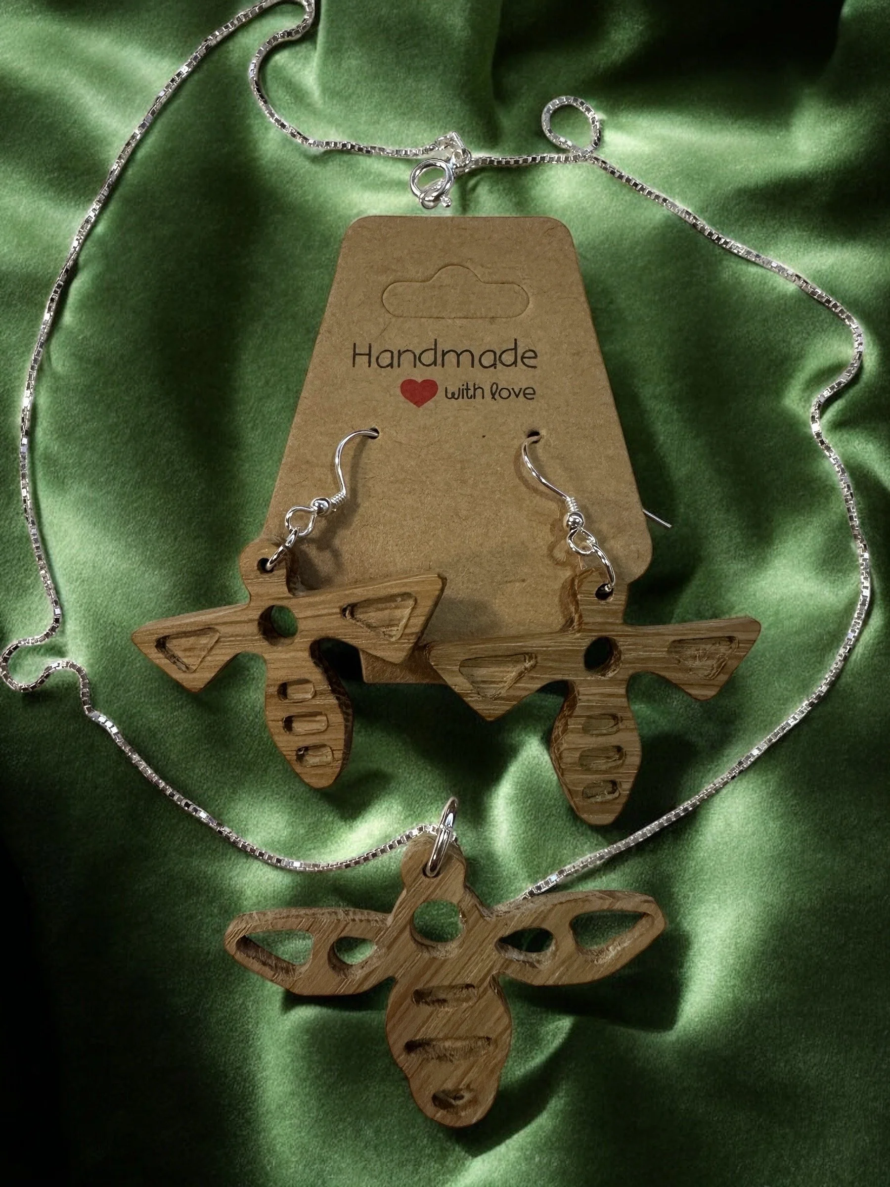 Bee Necklace & Earring Set