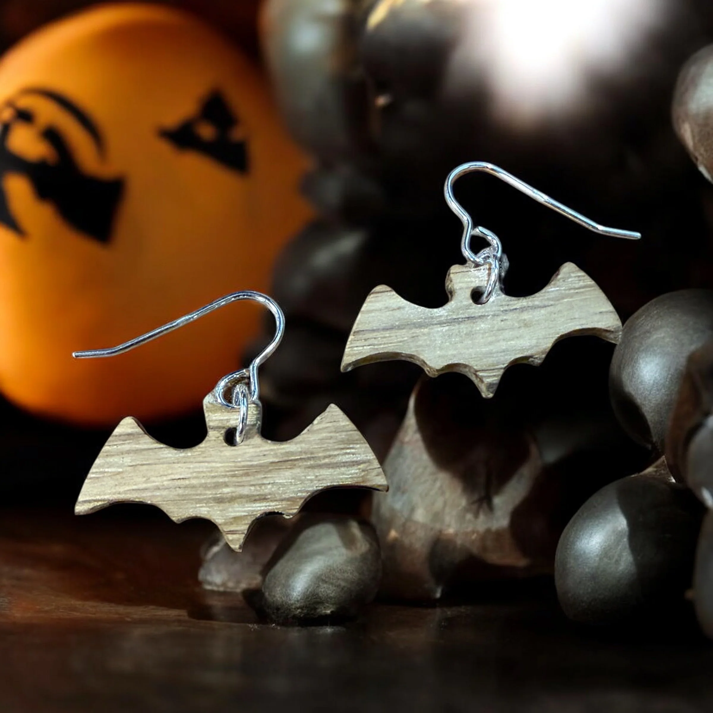 Bat Earrings