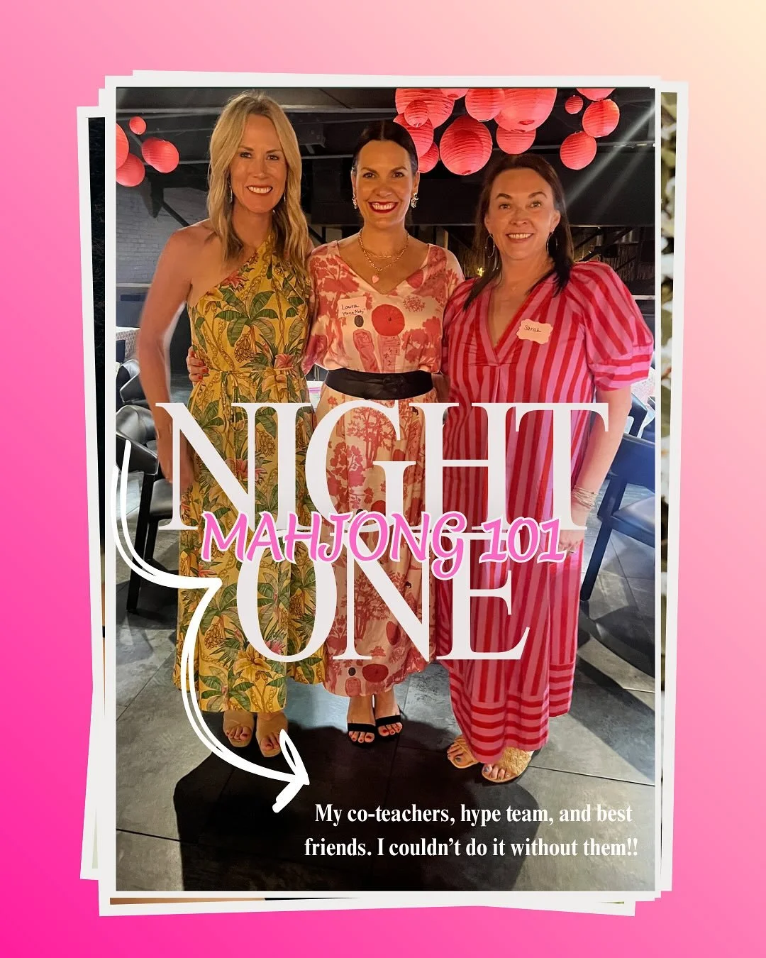 About last week&hellip;
Wednesday, Mahj 101&hellip;
What a night! So many new faces (even from far-off places!) came together to learn, laugh, and call plenty of Mahjongs. I couldn&rsquo;t be prouder of this group &mdash; you crushed it! 
Wait until 