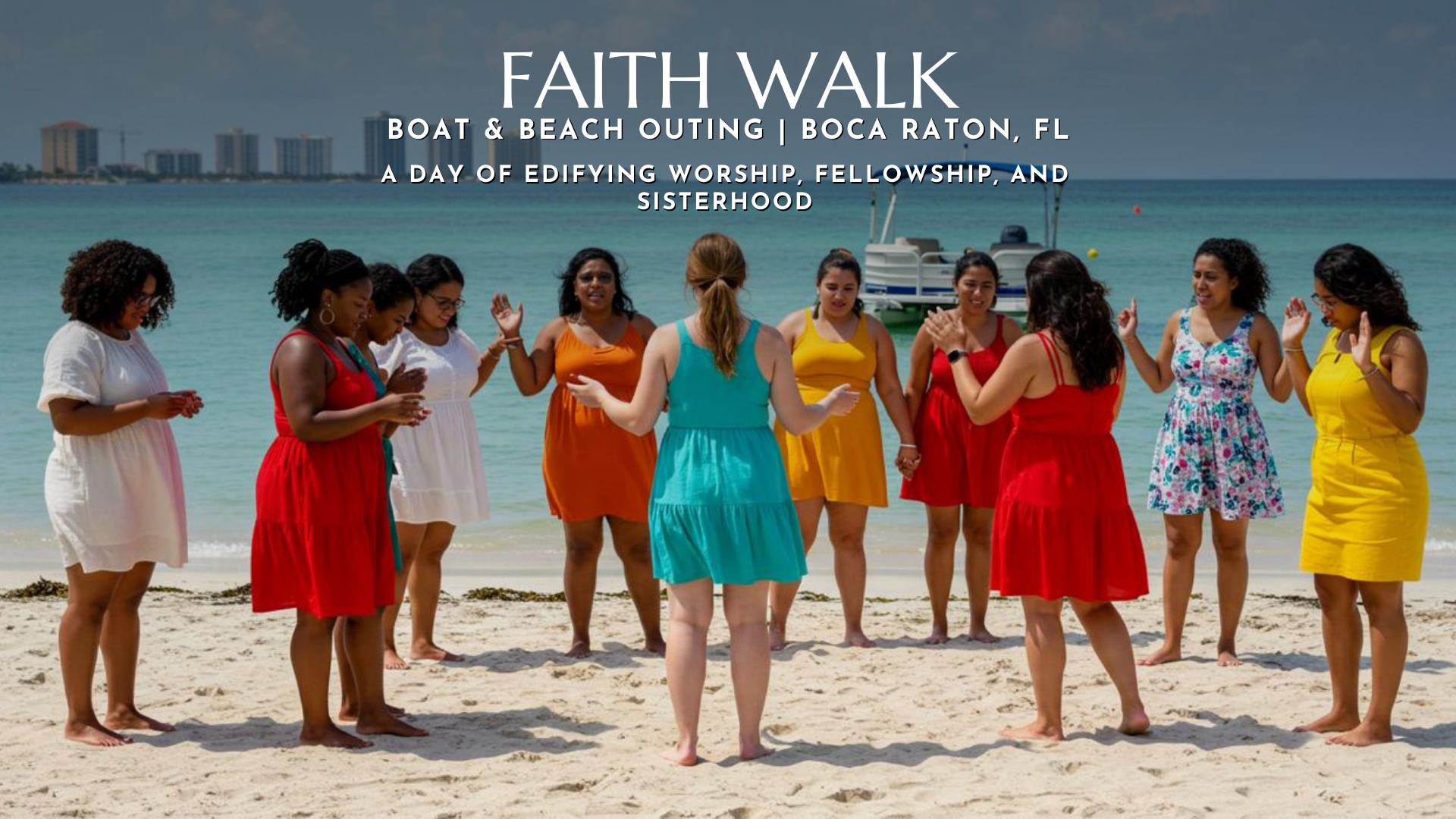 Faith Walk Boat & Beach Outing