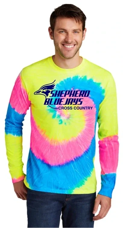 Port & Co™ Tie-Dye Adult Long Sleeve Tee