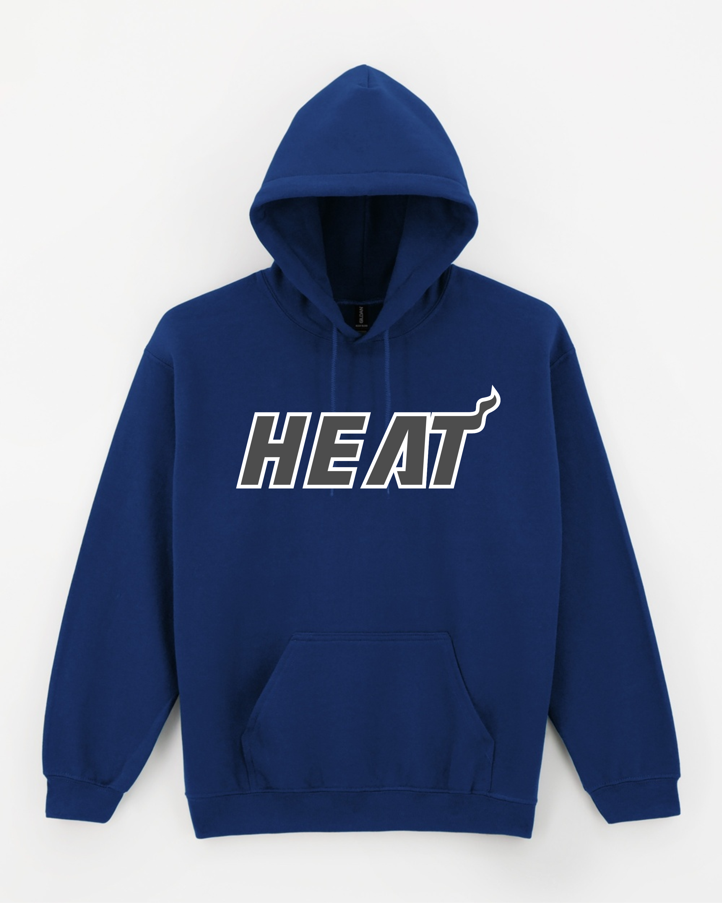 Heavy Blend™ Adult Hooded Sweatshirt or Youth with two color Heat logo