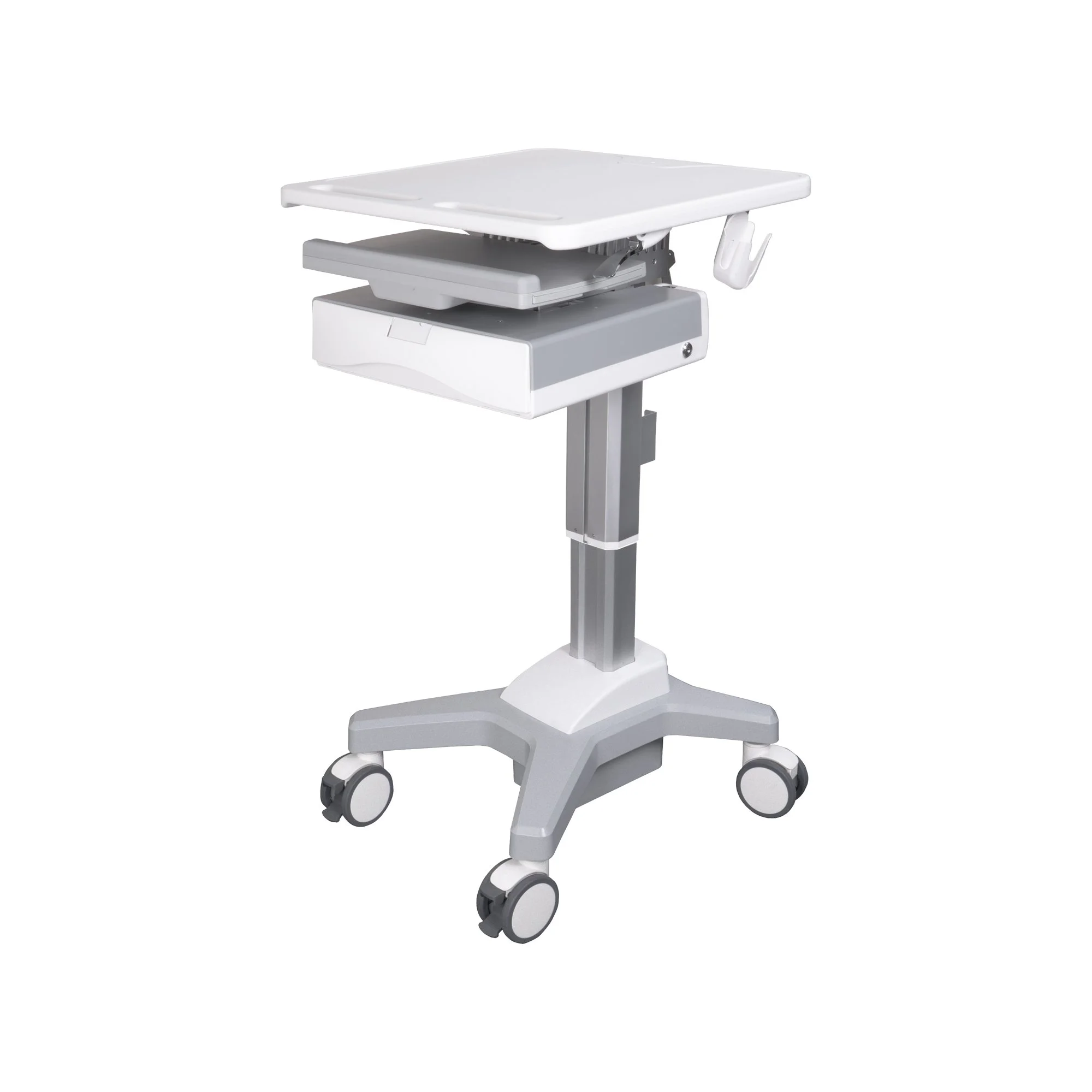 Computer on Wheels for MiniPC and Monitor