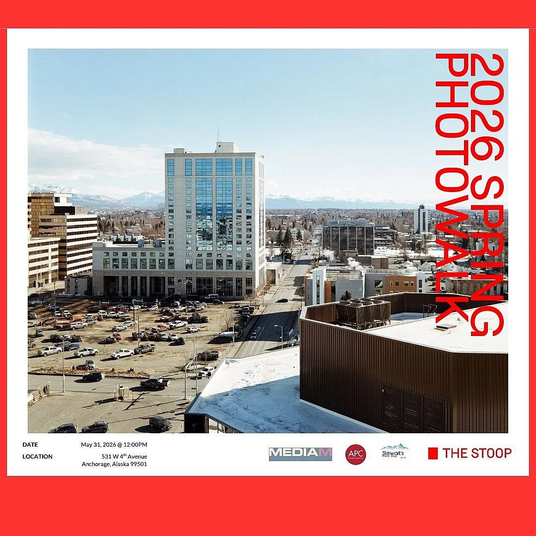 Join us Sunday, May 31st at 12:30pm for an afternoon of photography and community.

We&rsquo;ll meet at 12:30pm at Stewart&rsquo;s Photo before heading out at 1:00pm for an easygoing community photowalk open to photographers, artists, and lens-based 