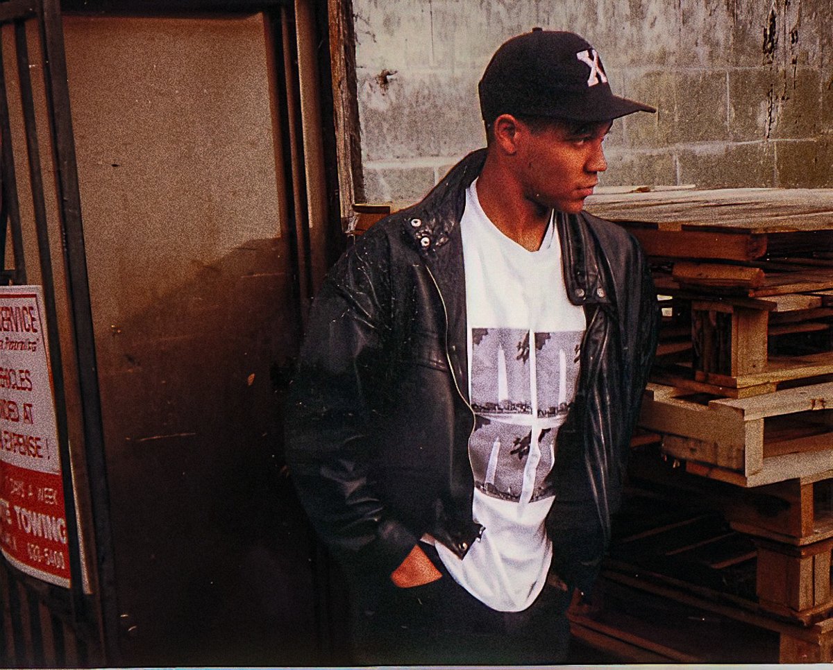 Monuments, X, photo transfer on white t-shirt, 1993.