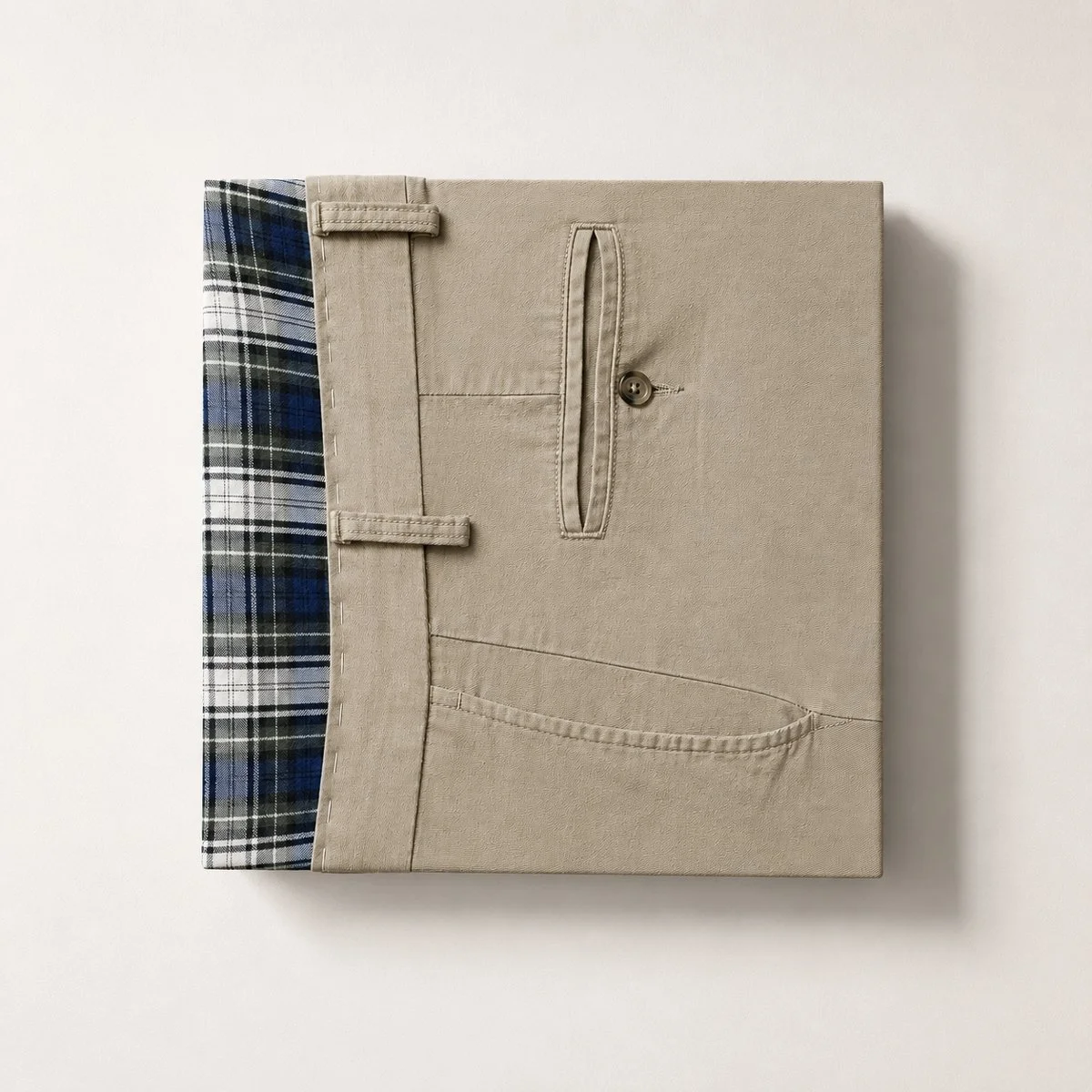 Pop Pop-RN160476, Stitched Garments, 12 x 12 x 2 in., 2026