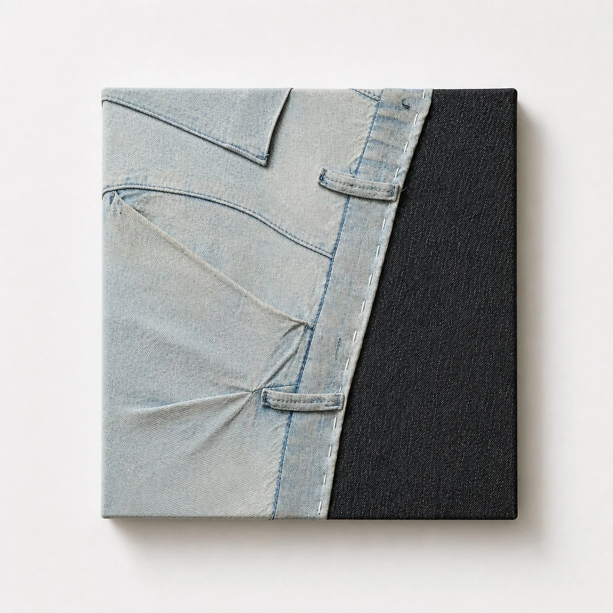 Recall-RN77388, Stitched Garments, 12 x 12 x 2 in., 2026