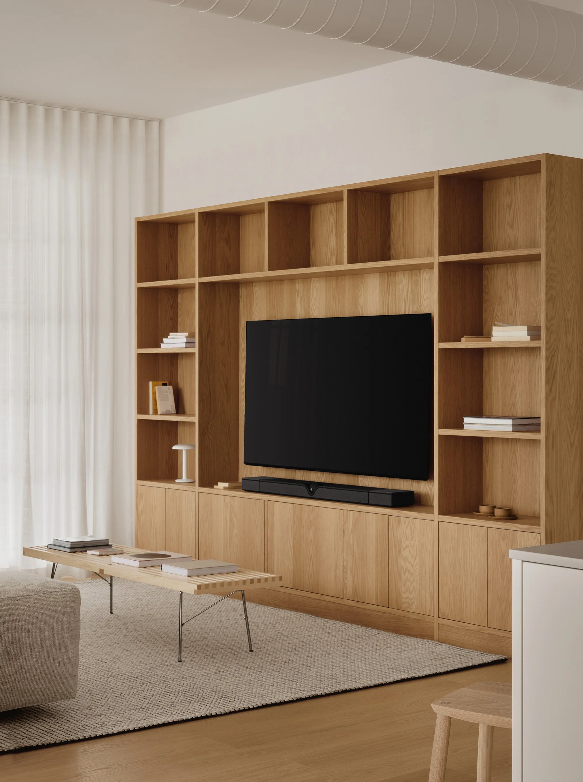 Cuisines-steam-meuble-biblioteque-chen